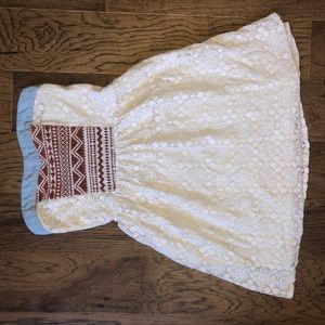 Strapless Summer Dress